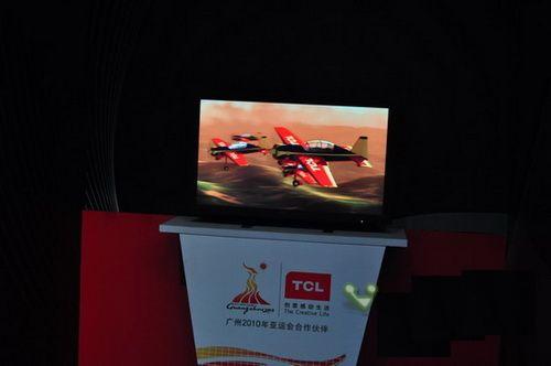 TCL 3D電視閃亮CEF，3D電視在2010真的“火”了