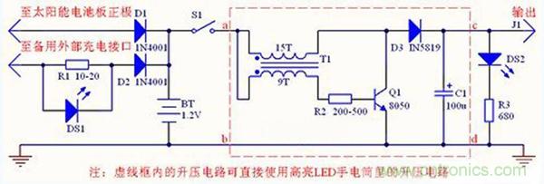 微型太陽能供電板DIY，給手電筒收音機供電