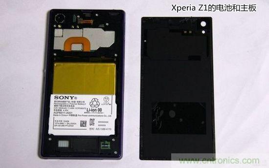 索尼Xperia Z1內部設計拆解揭秘！