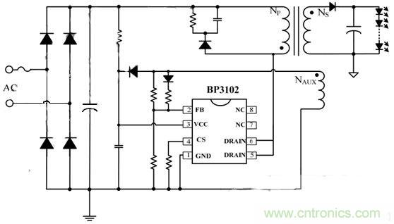  案例曝光：解析LED球燈泡的驅(qū)動電源