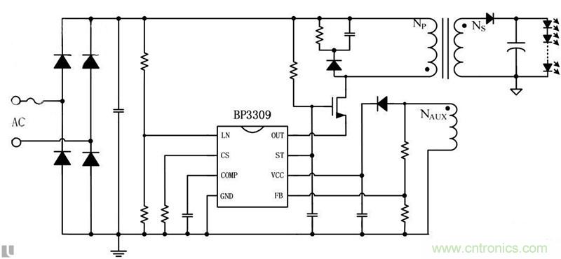  案例曝光：解析LED球燈泡的驅(qū)動電源