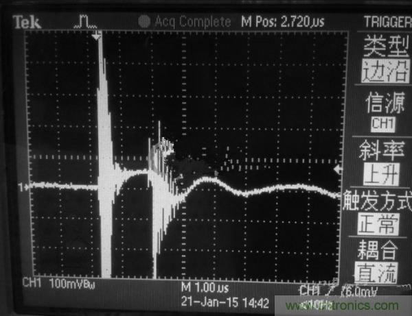 高人指點：反激初級電流波形異常如何解決？