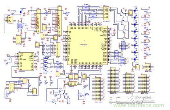 最小系統(tǒng)電路設計的總體電路原理圖