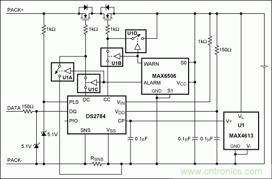 為DS2784獨立式電量計添加熱保護(hù)功能