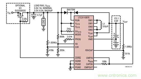 雙向 DC/DC 穩(wěn)壓器和超級電容器充電器設(shè)計(jì)要點(diǎn)