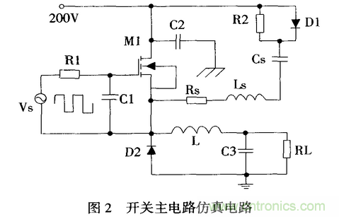 開關(guān)電源抑制傳導性電磁干擾的設計與仿真