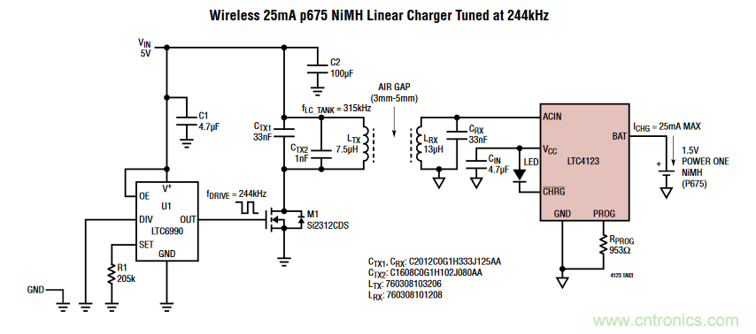 新型助聽(tīng)器無(wú)線充電解決方案