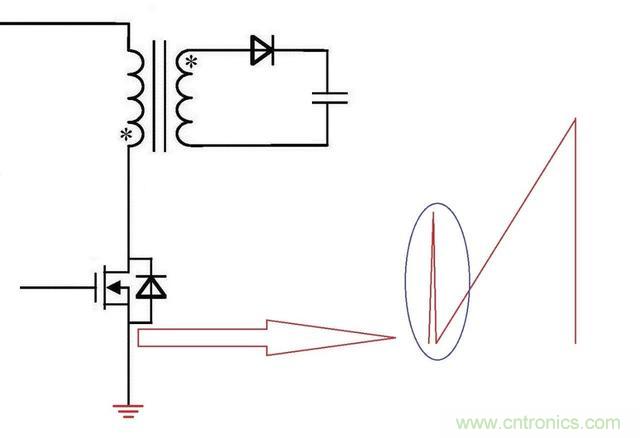 反激電源高壓MOS管電流尖峰怎么產(chǎn)生的？如何減小電流尖峰？