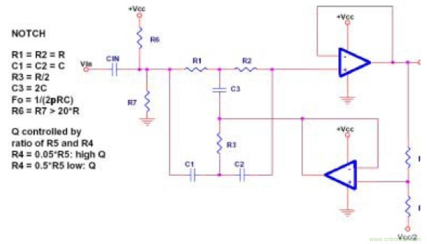 單電源運放濾波器設(shè)計