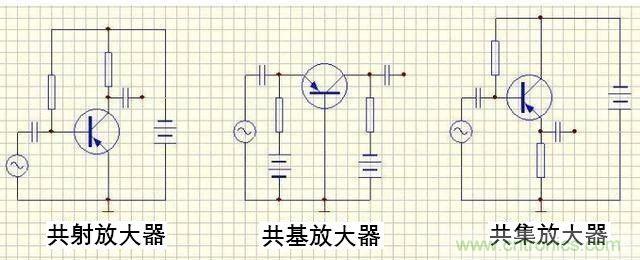 什么是共集、共基、共射放大器？如何分辨3類放大器