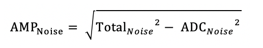 ADC的放大器噪聲性能評估分析