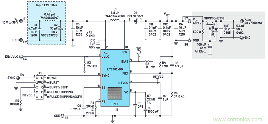 讓我們做一個超低噪聲、48 V、幻像麥克風電源怎么樣？