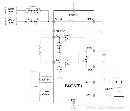 Buck-Boost集成電路提供更快的充電速度，更長的電池壽命