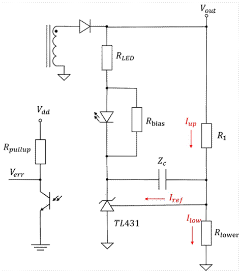 開關(guān)電源：關(guān)于TL431電路的電阻取值