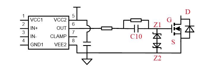 SiC MOSFET替代Si MOSFET,只有單電源正電壓時如何實現(xiàn)負壓？