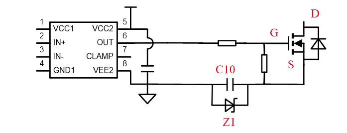 SiC MOSFET替代Si MOSFET,只有單電源正電壓時如何實現(xiàn)負壓？