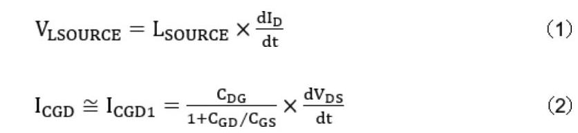 低邊開(kāi)關(guān)關(guān)斷時(shí)的柵極 – 源極間電壓的動(dòng)作